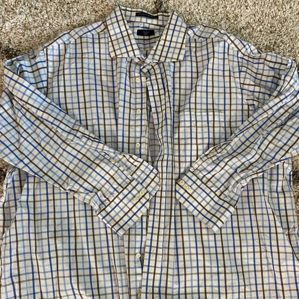 💙 Calling all Big Guys!! 3X Gant long sleeve crisp cotton shirt